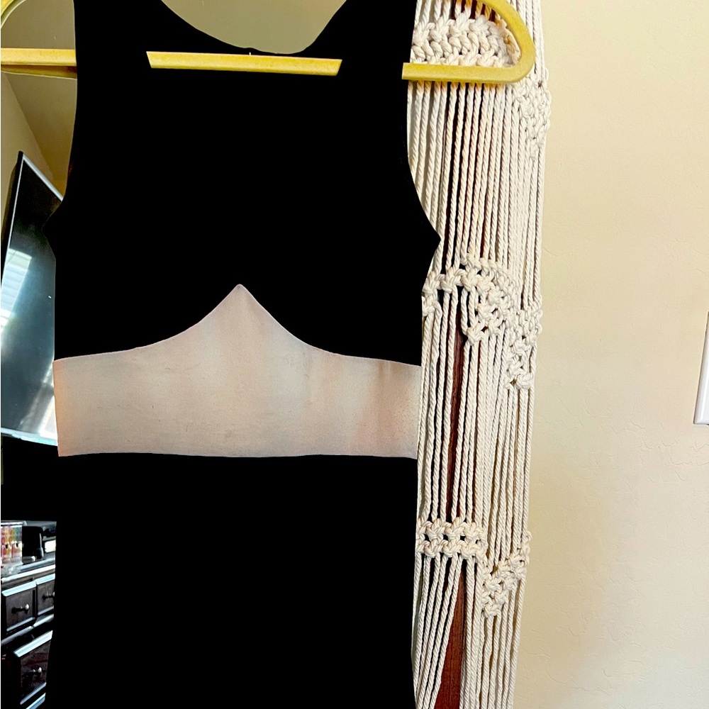 Black & white dress
